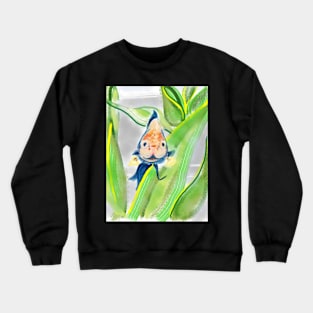 A Tiny Fish Tale Betta Fish Crewneck Sweatshirt